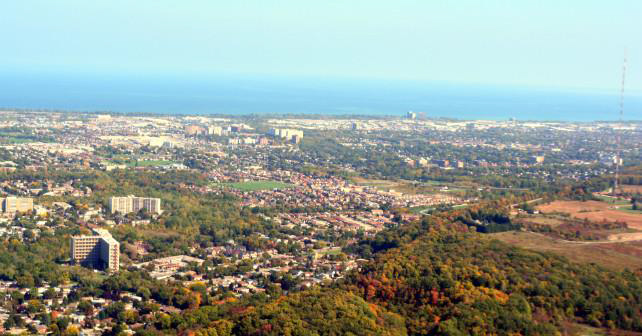 Aerial Views Of Losani Homes’ Master-Planned Central Park Community In Hamilton